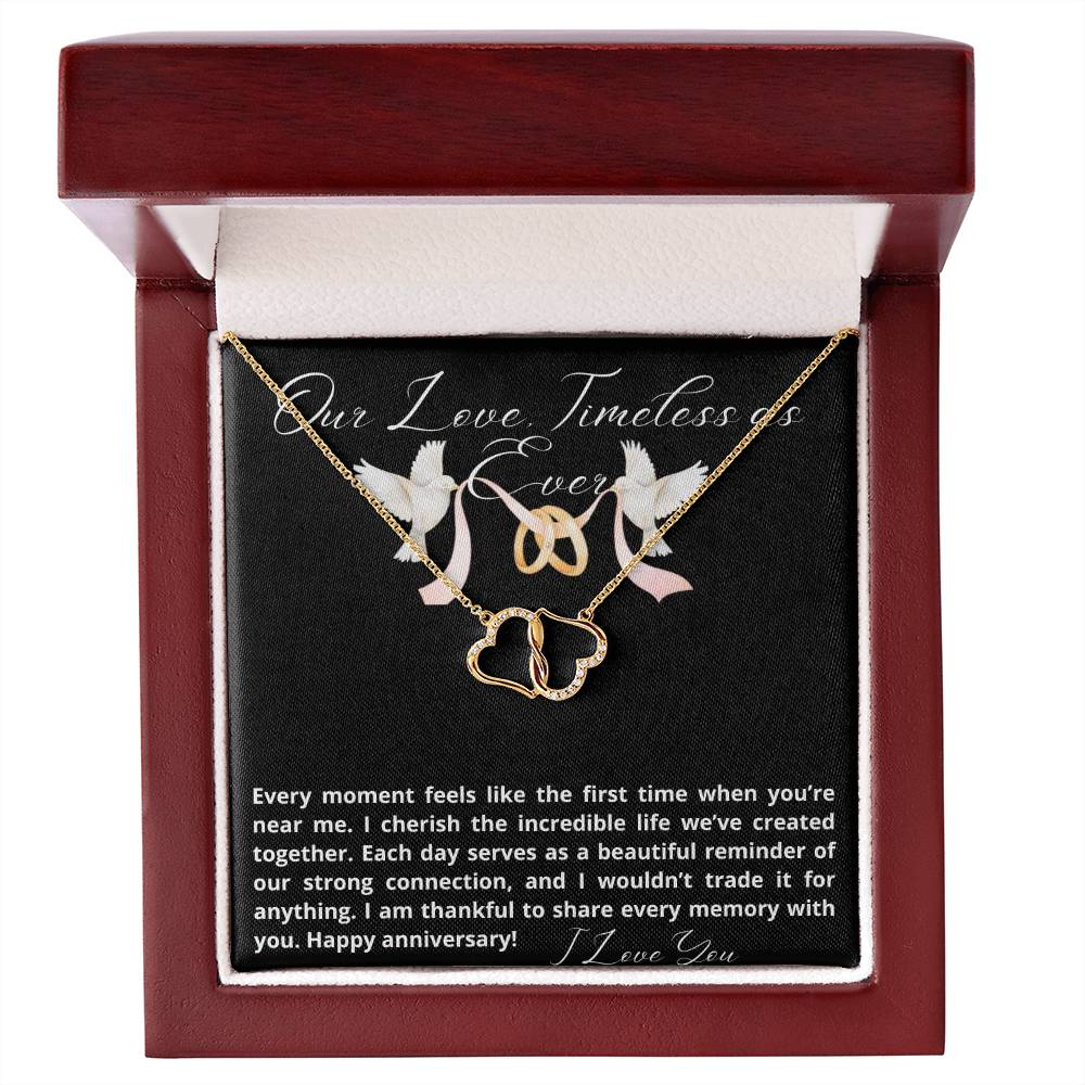 Our love, timeless as ever, anniversary gift for that special someone - Heartfelt Sparks