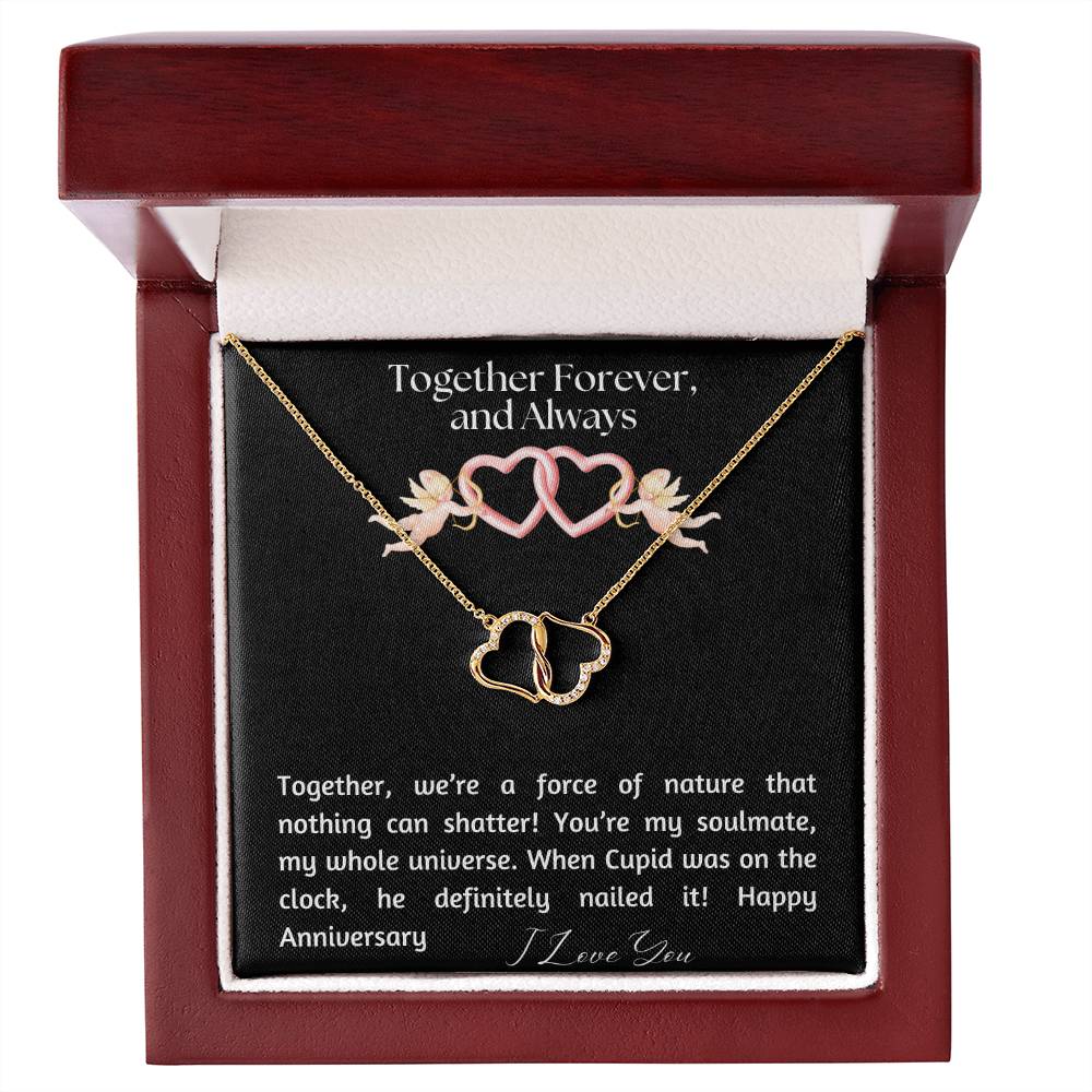 Cupid Nailed It: Together Forever Anniversary Gift - Heartfelt Sparks