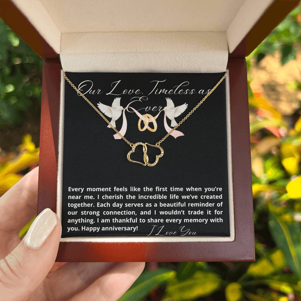 Our love, timeless as ever, anniversary gift for that special someone - Heartfelt Sparks
