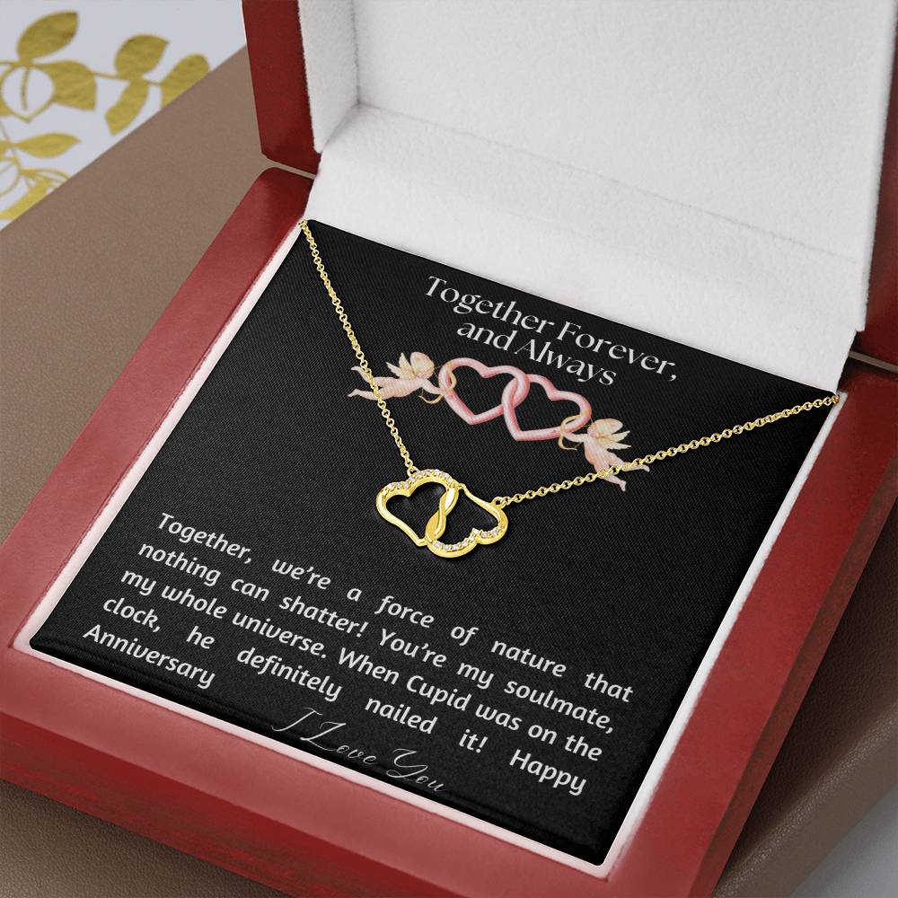 Cupid Nailed It: Together Forever Anniversary Gift - Heartfelt Sparks