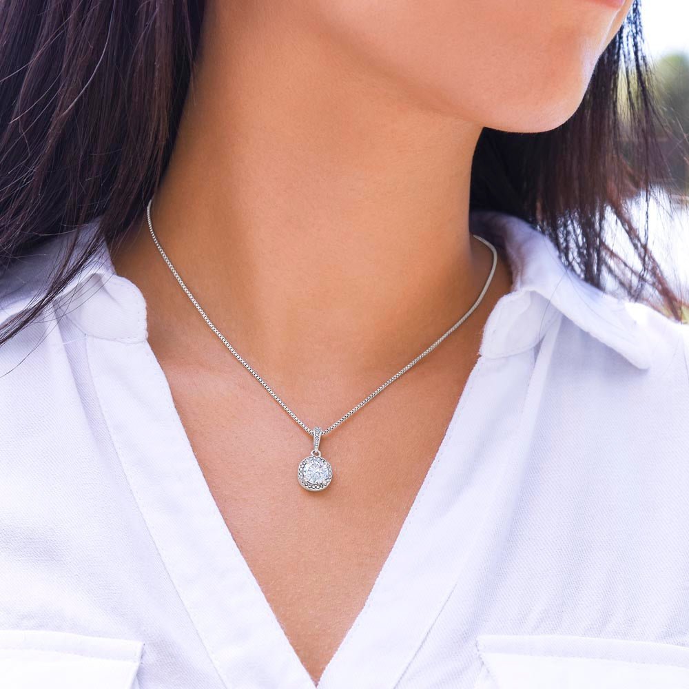 You did it! congratulations on your graduation, Eternal hope necklace, jewelry message card, gift for graduate - Heartfelt Sparks