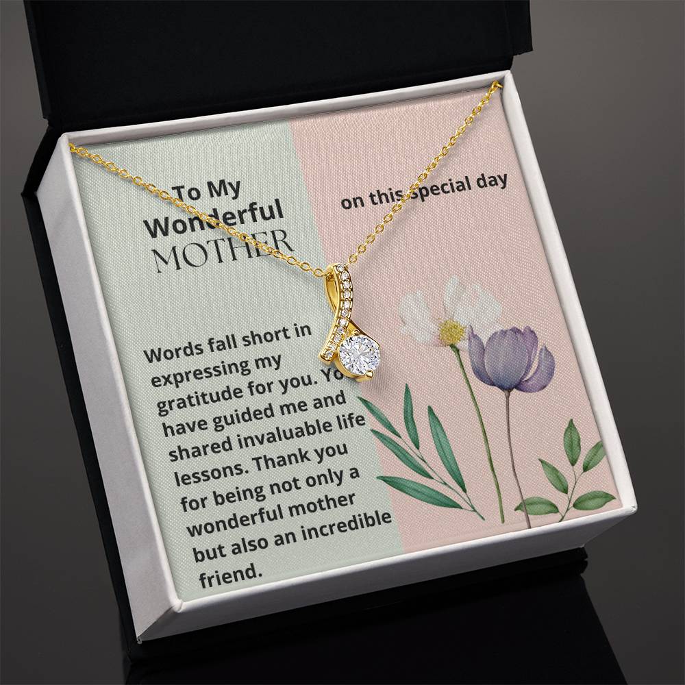 Special Day Jewelry Message Card for Mom: Perfect Gift for Birthday - Heartfelt Sparks
