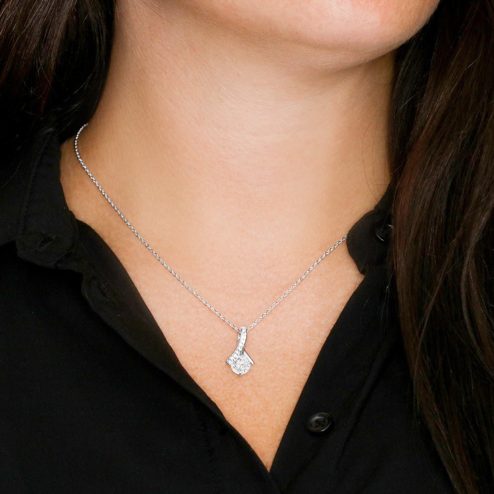 Another year, another reason to love you, Alluring Beauty Necklace gift for her anniversary - Heartfelt Sparks