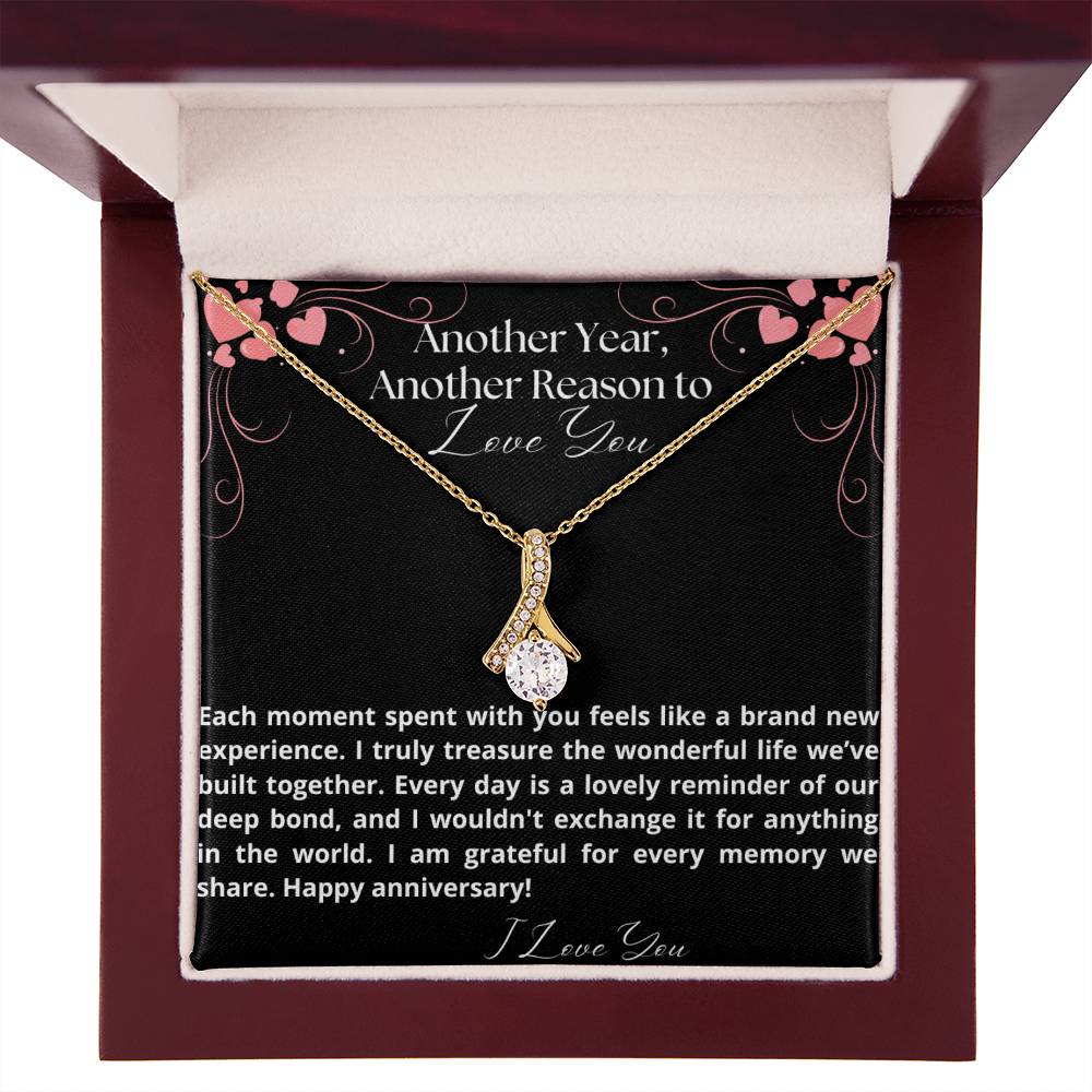 Alluring Beauty Necklace - Perfect Anniversary Gift - Heartfelt Sparks