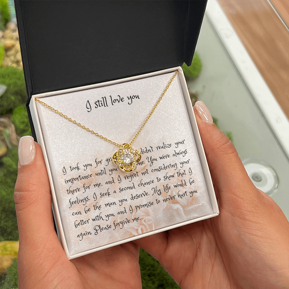 I still love you, apology gift for her