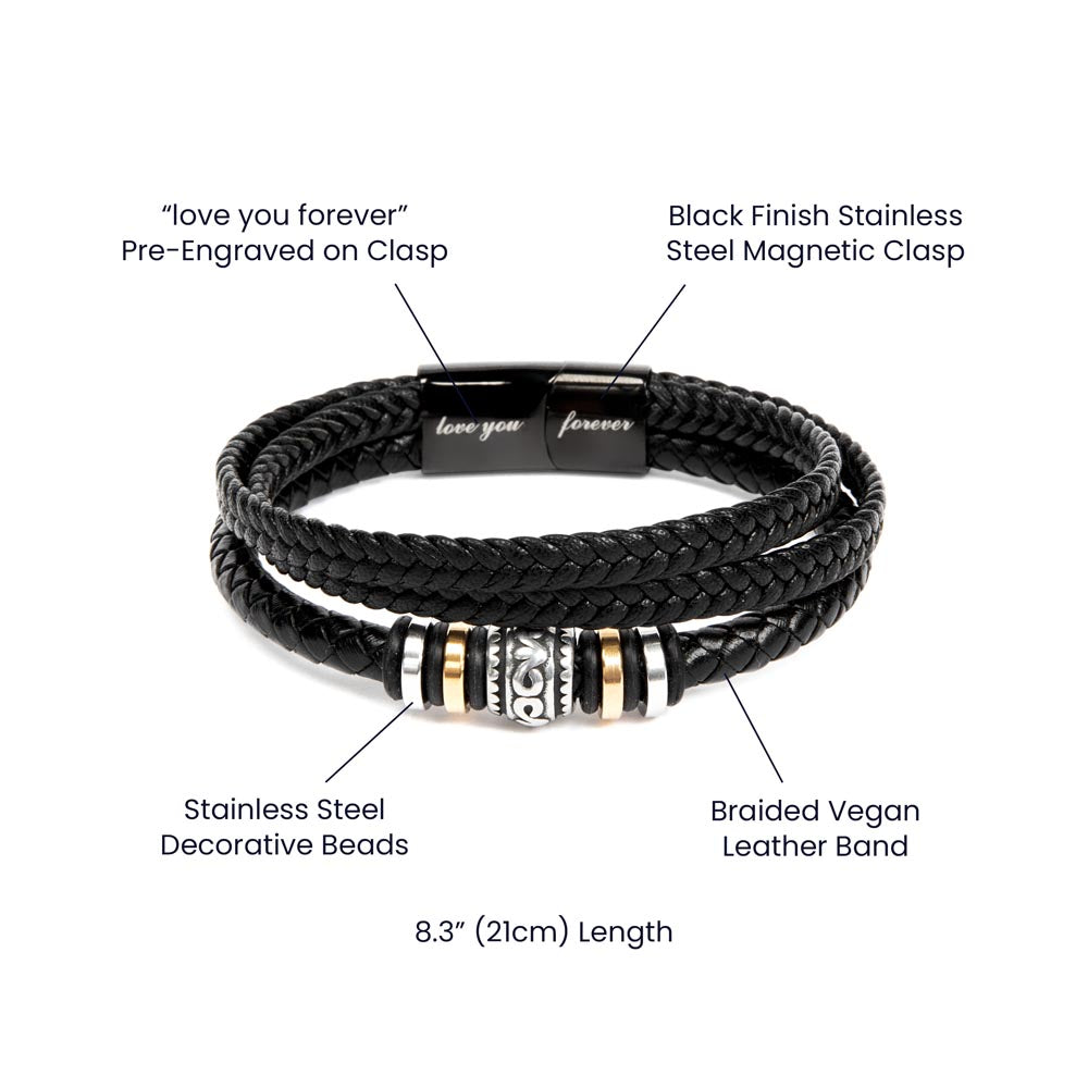 I'm sorry bracelet for him, heartfelt apology gift