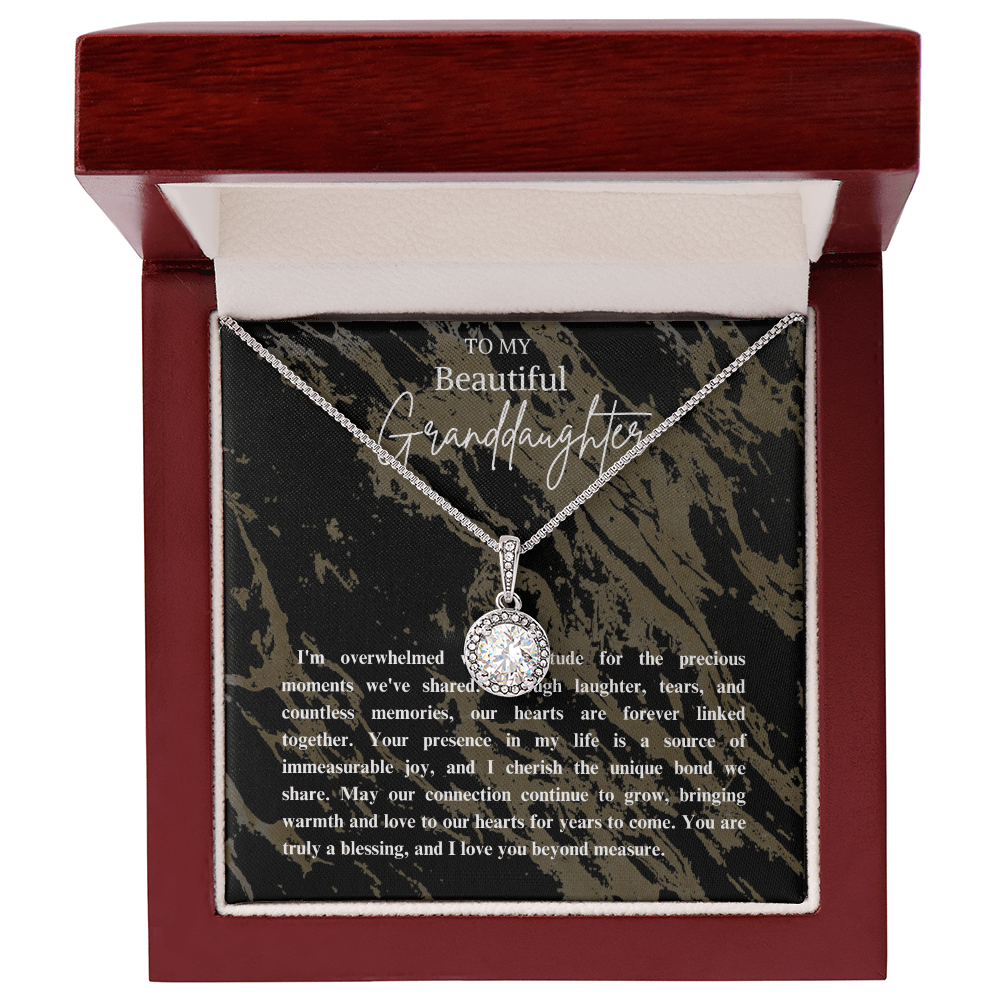 Birthday gift for granddaughter, jewelry message card - Heartfelt Sparks