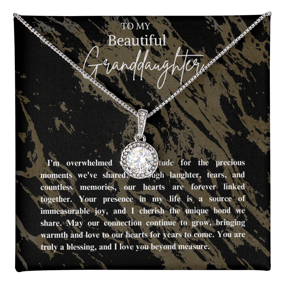 Birthday gift for granddaughter, jewelry message card - Heartfelt Sparks