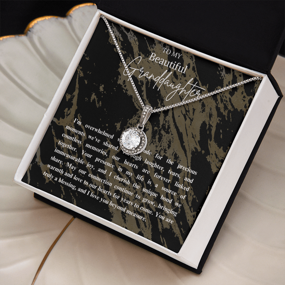 Birthday gift for granddaughter, jewelry message card - Heartfelt Sparks