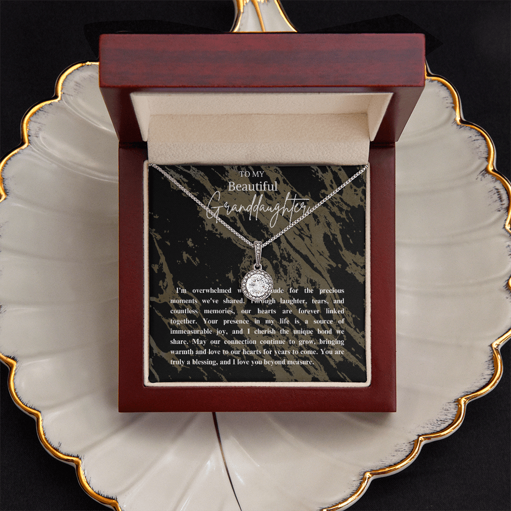 Birthday gift for granddaughter, jewelry message card - Heartfelt Sparks