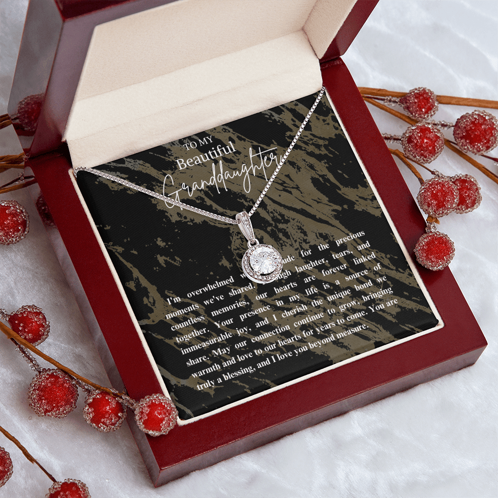 Birthday gift for granddaughter, jewelry message card - Heartfelt Sparks