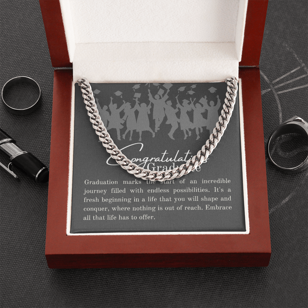 Congratulations Graduate jewelry message card, graduation gift - Heartfelt Sparks