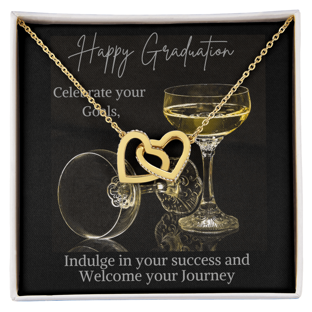 Graduation gift for her, jewelry message card - Heartfelt Sparks