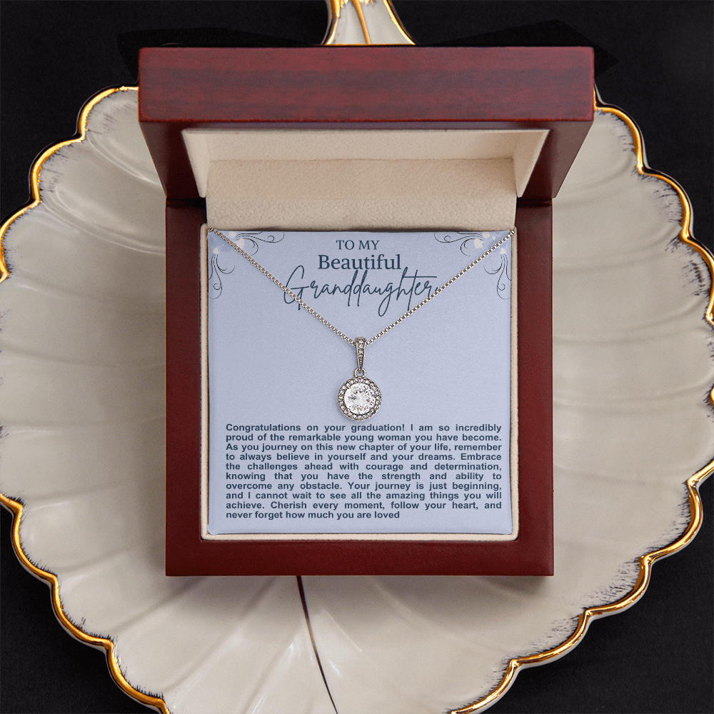 Graduation jewelry message card gift for granddaughter - Heartfelt Sparks