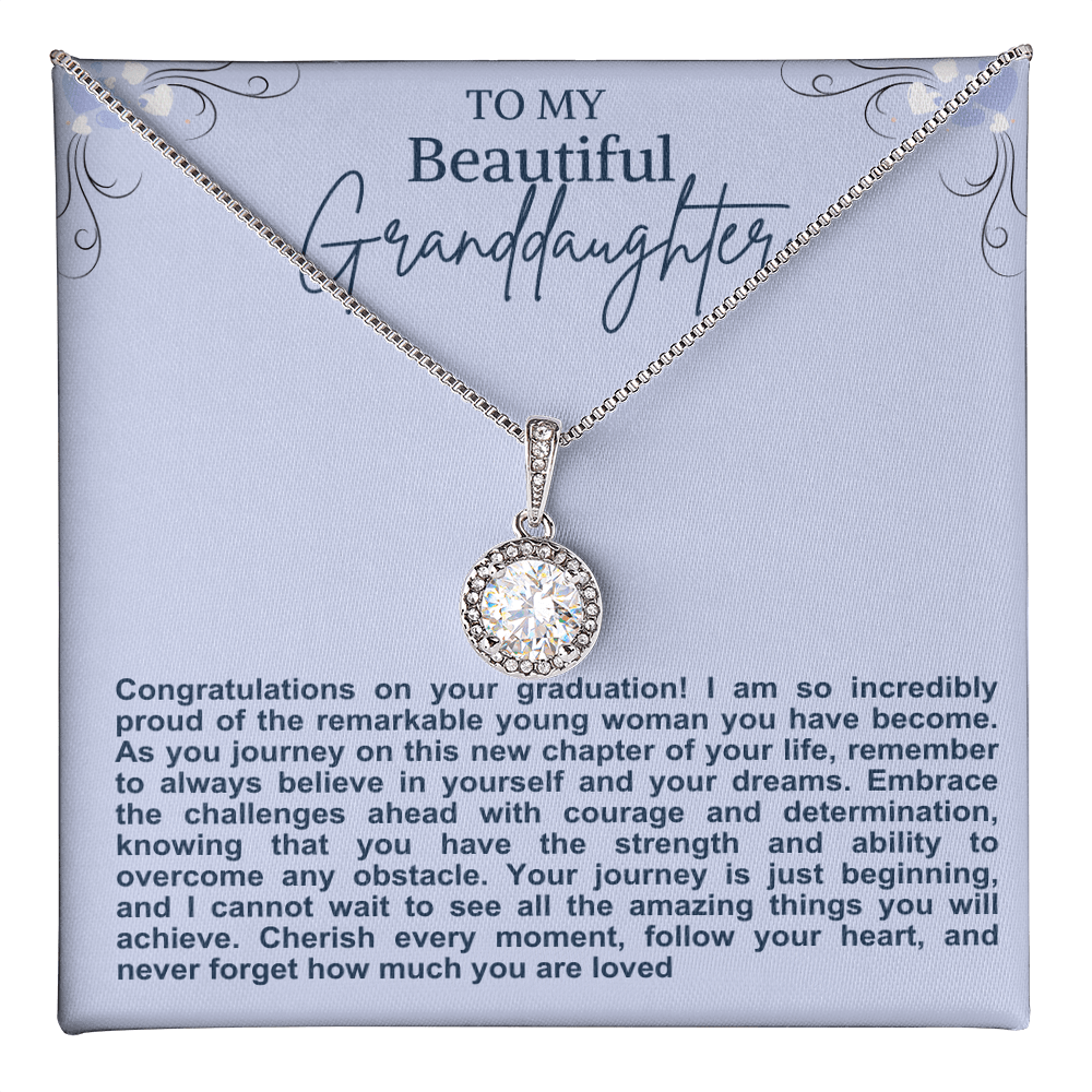 Graduation jewelry message card gift for granddaughter - Heartfelt Sparks