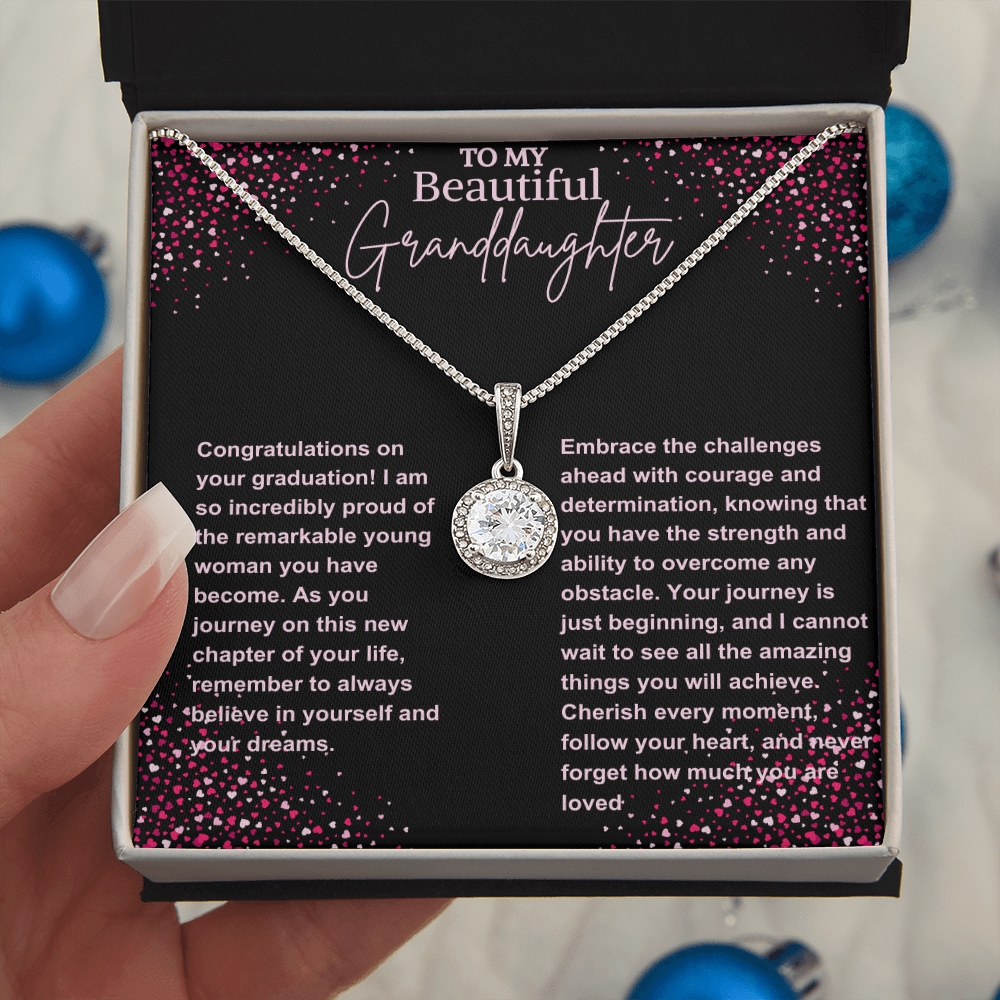 Graduation jewelry message card gift for granddaughter - Heartfelt Sparks