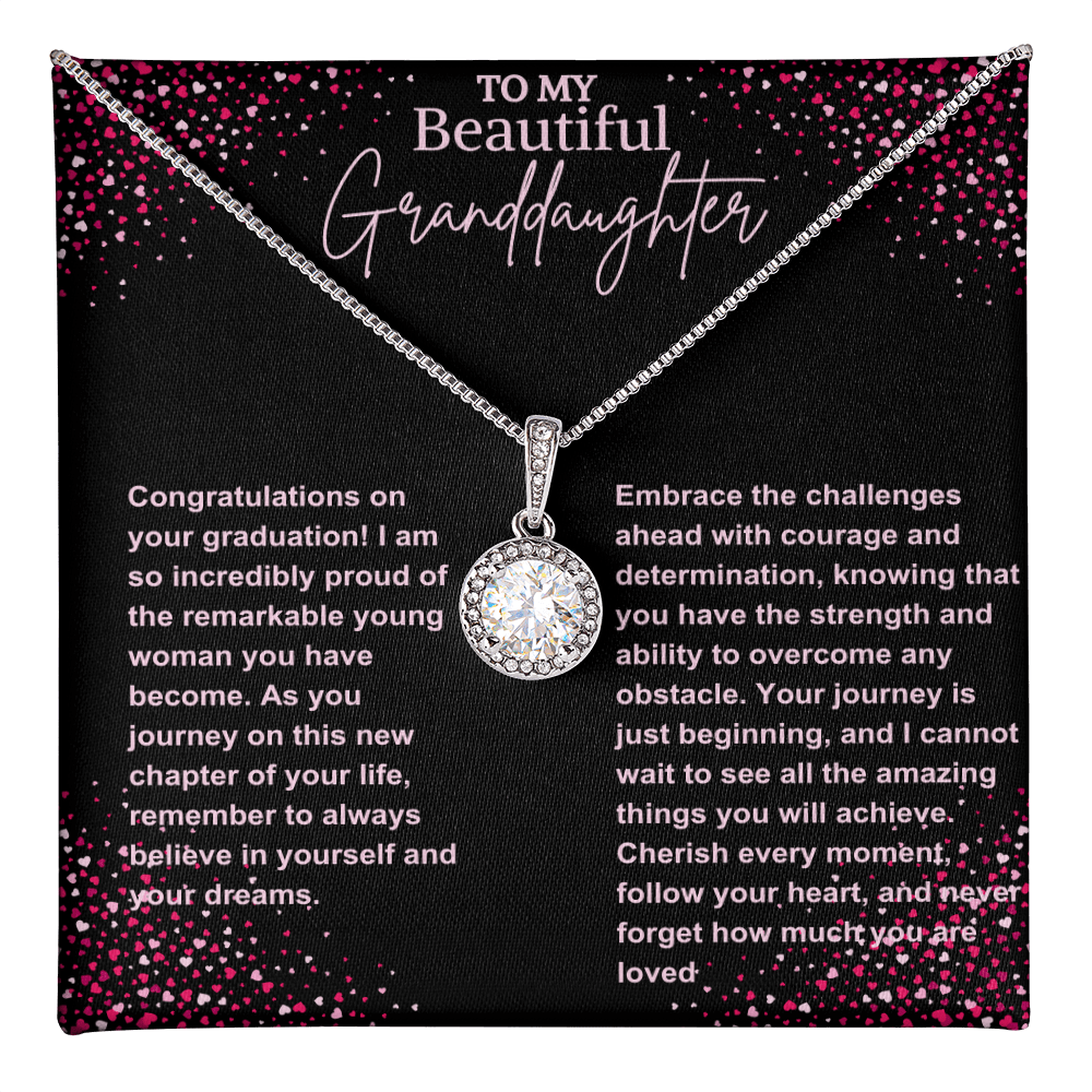 Graduation jewelry message card gift for granddaughter - Heartfelt Sparks