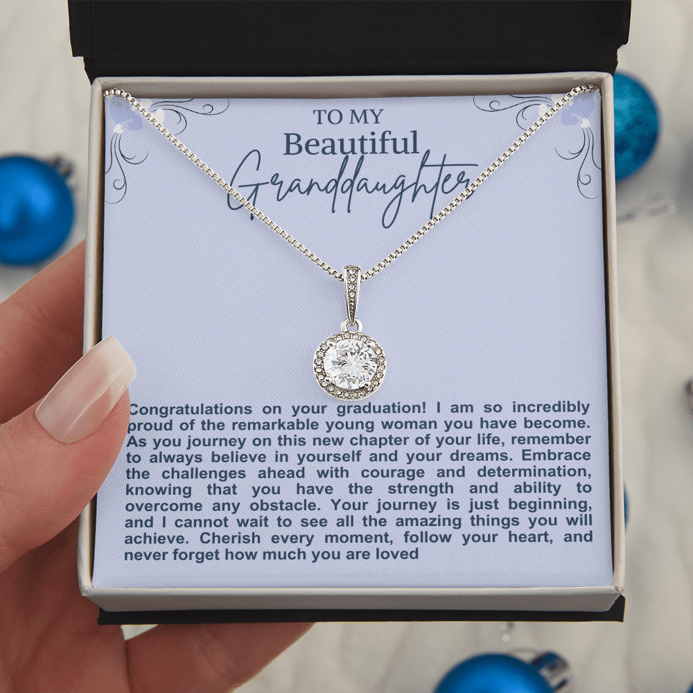 Graduation jewelry message card gift for granddaughter - Heartfelt Sparks