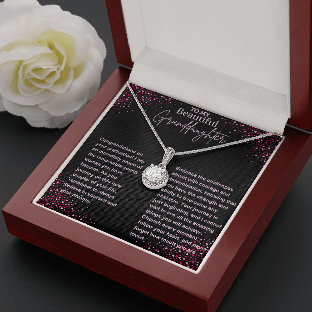 Graduation jewelry message card gift for granddaughter - Heartfelt Sparks