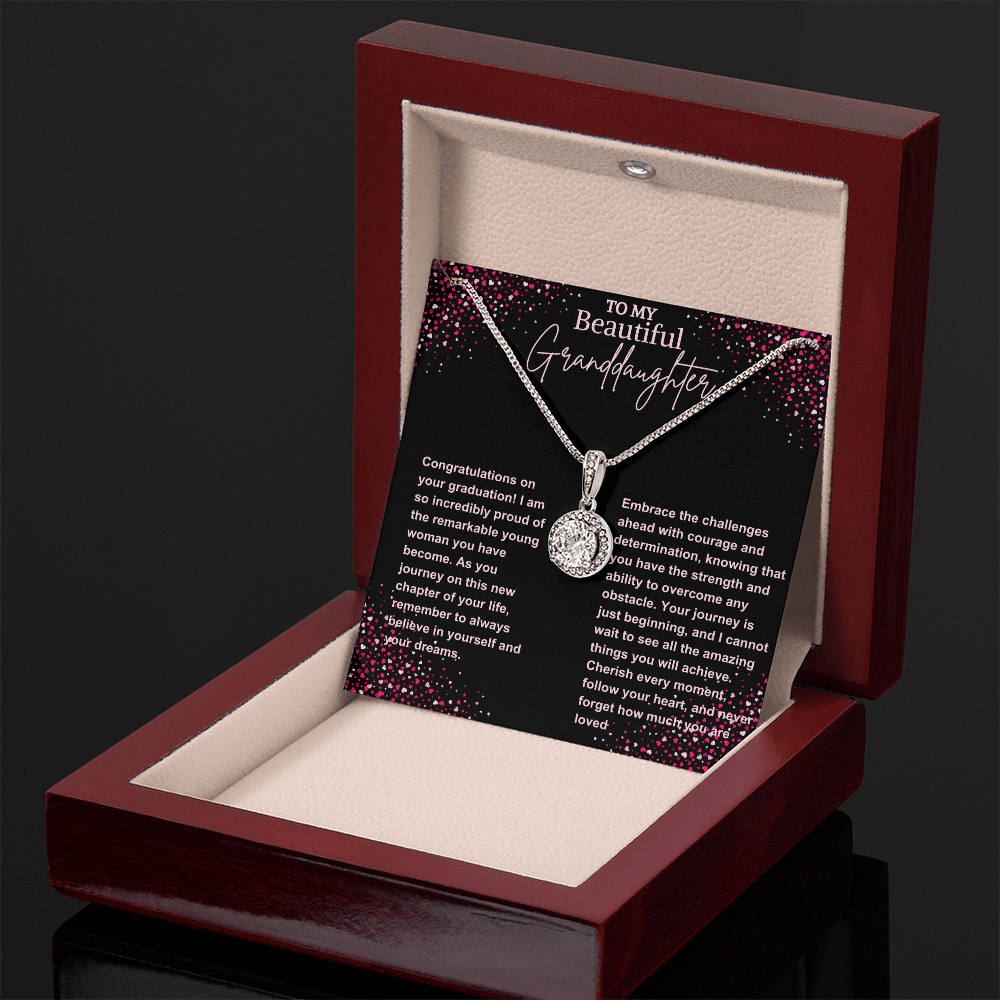 Graduation jewelry message card gift for granddaughter - Heartfelt Sparks