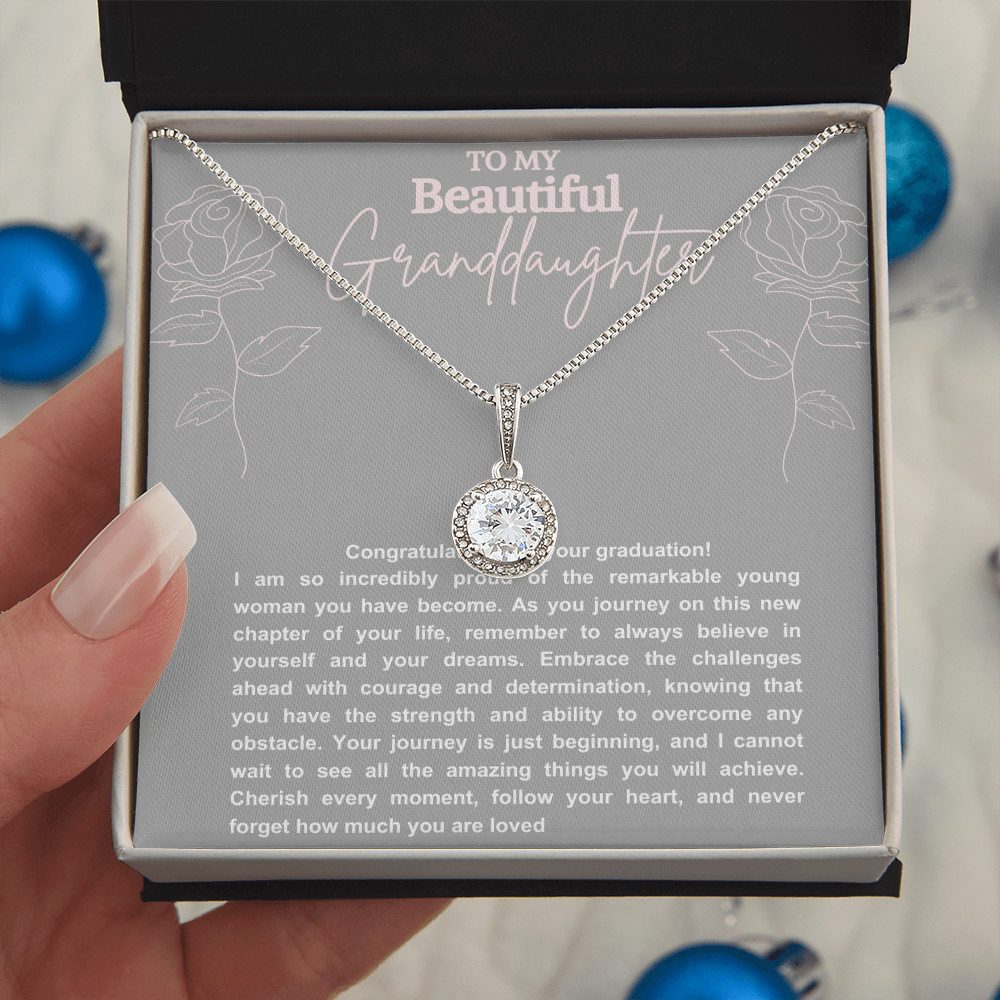 Graduation jewelry message card gift for granddaughter - Heartfelt Sparks
