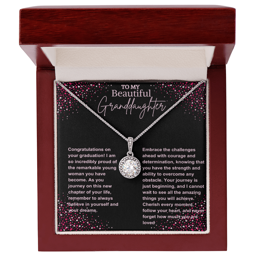 Graduation jewelry message card gift for granddaughter - Heartfelt Sparks
