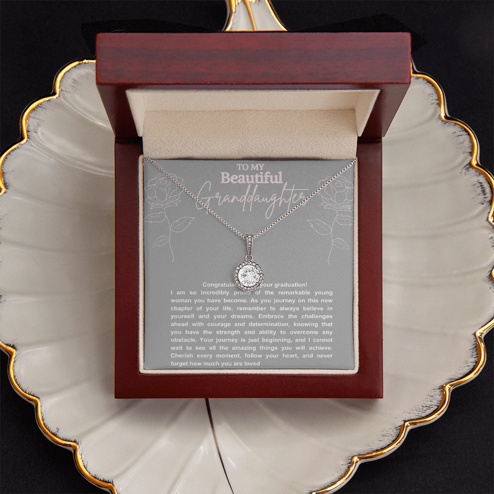 Graduation jewelry message card gift for granddaughter - Heartfelt Sparks