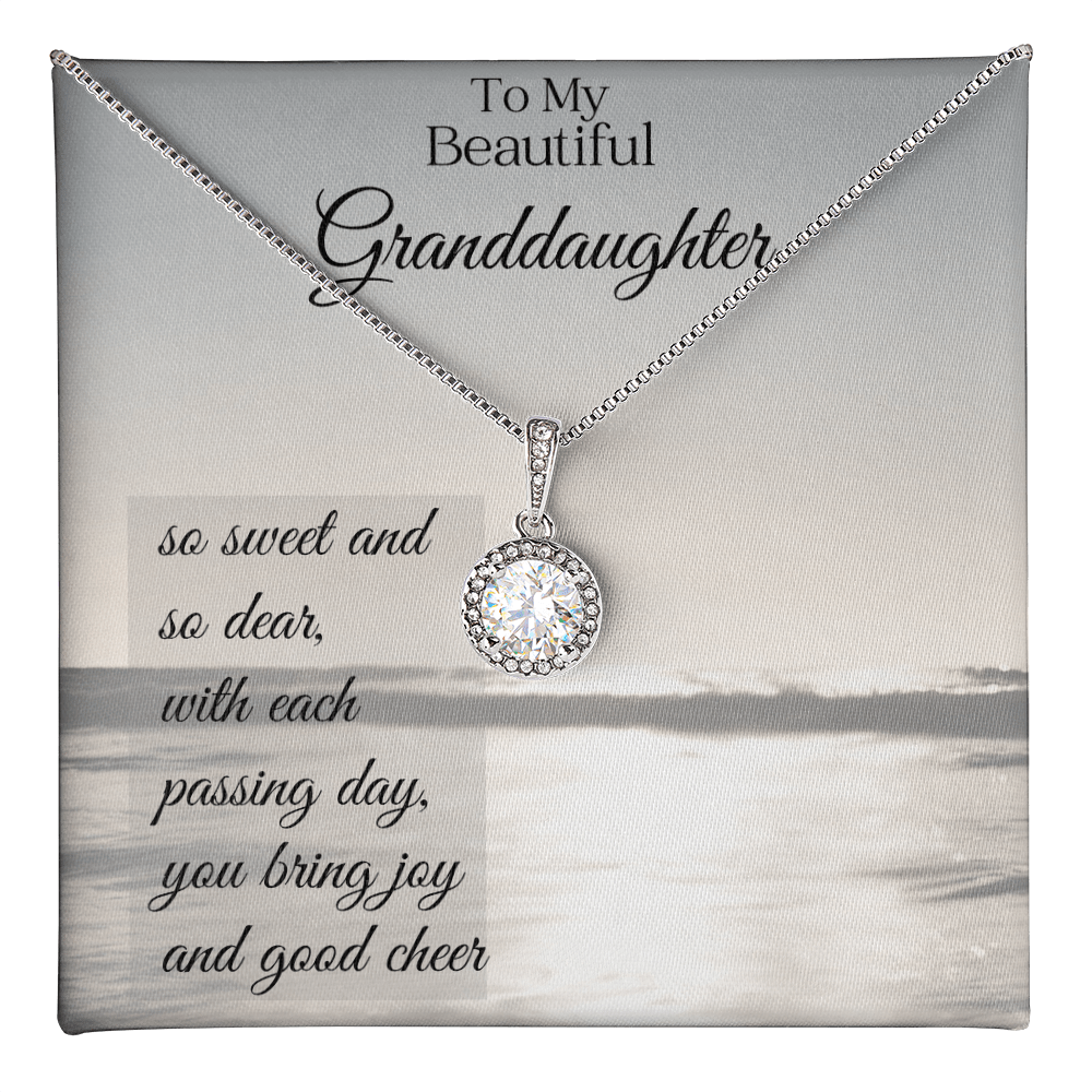 granddaughter birthday jewelry message card gift for her - Heartfelt Sparks