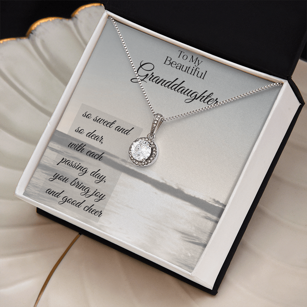 granddaughter birthday jewelry message card gift for her - Heartfelt Sparks