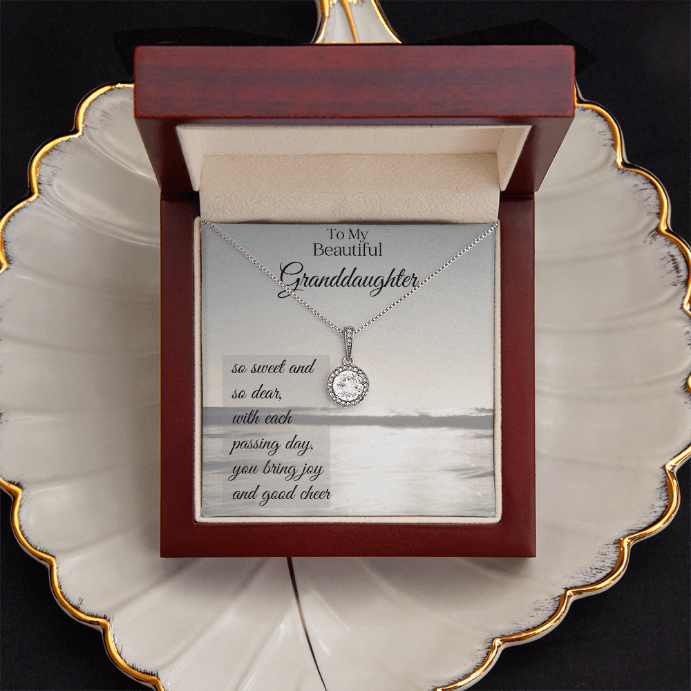 granddaughter birthday jewelry message card gift for her - Heartfelt Sparks