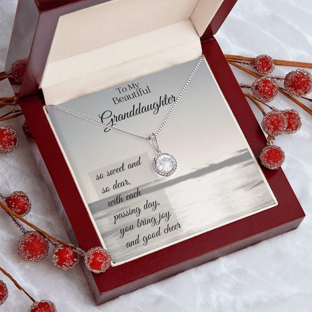 granddaughter birthday jewelry message card gift for her - Heartfelt Sparks