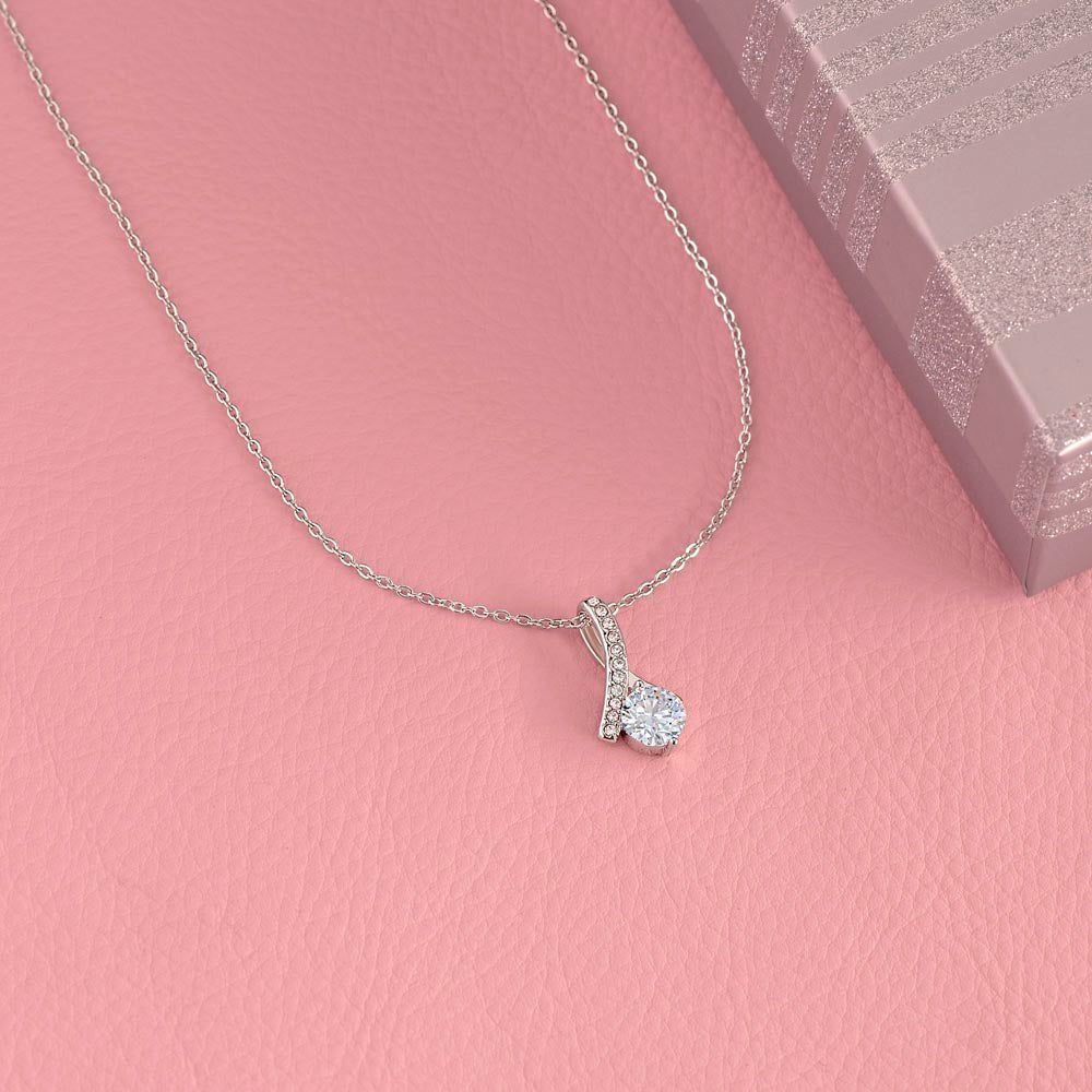 Missing You alluring beauty necklace, apology gift for her - Heartfelt Sparks