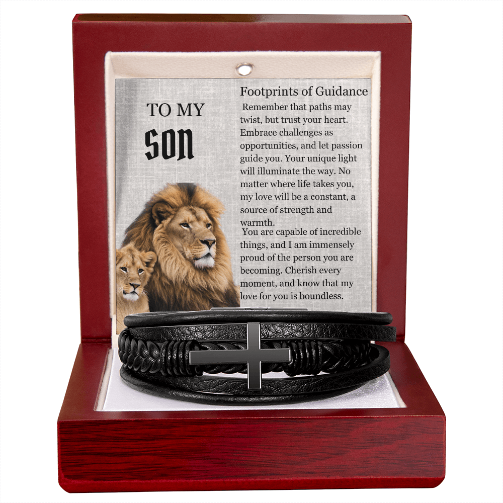 To my son graduation message card, gift for him - Heartfelt Sparks