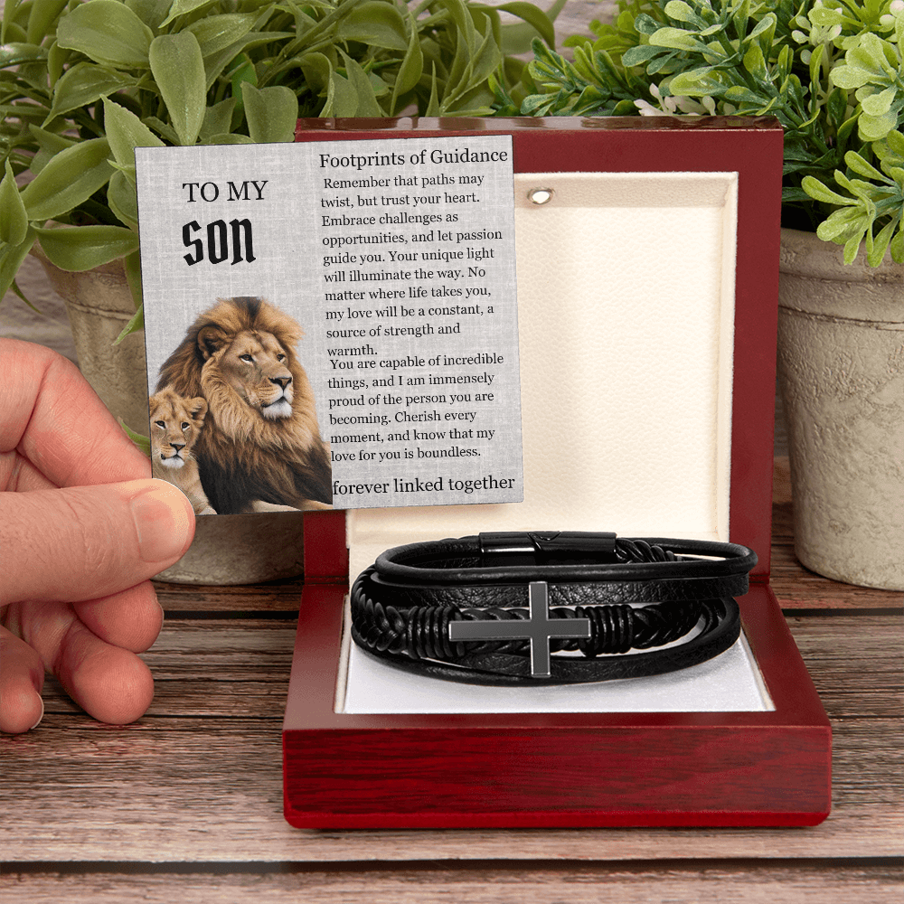 To my son graduation message card, gift for him - Heartfelt Sparks