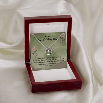 Birthday message card gift for army wife - Heartfelt Sparks