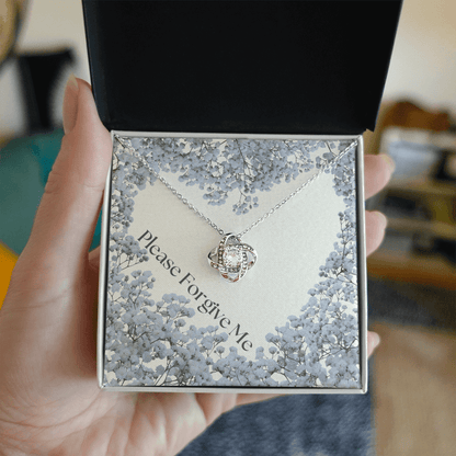 Please forgive me Jewelry message card, apology gift for her - Heartfelt Sparks