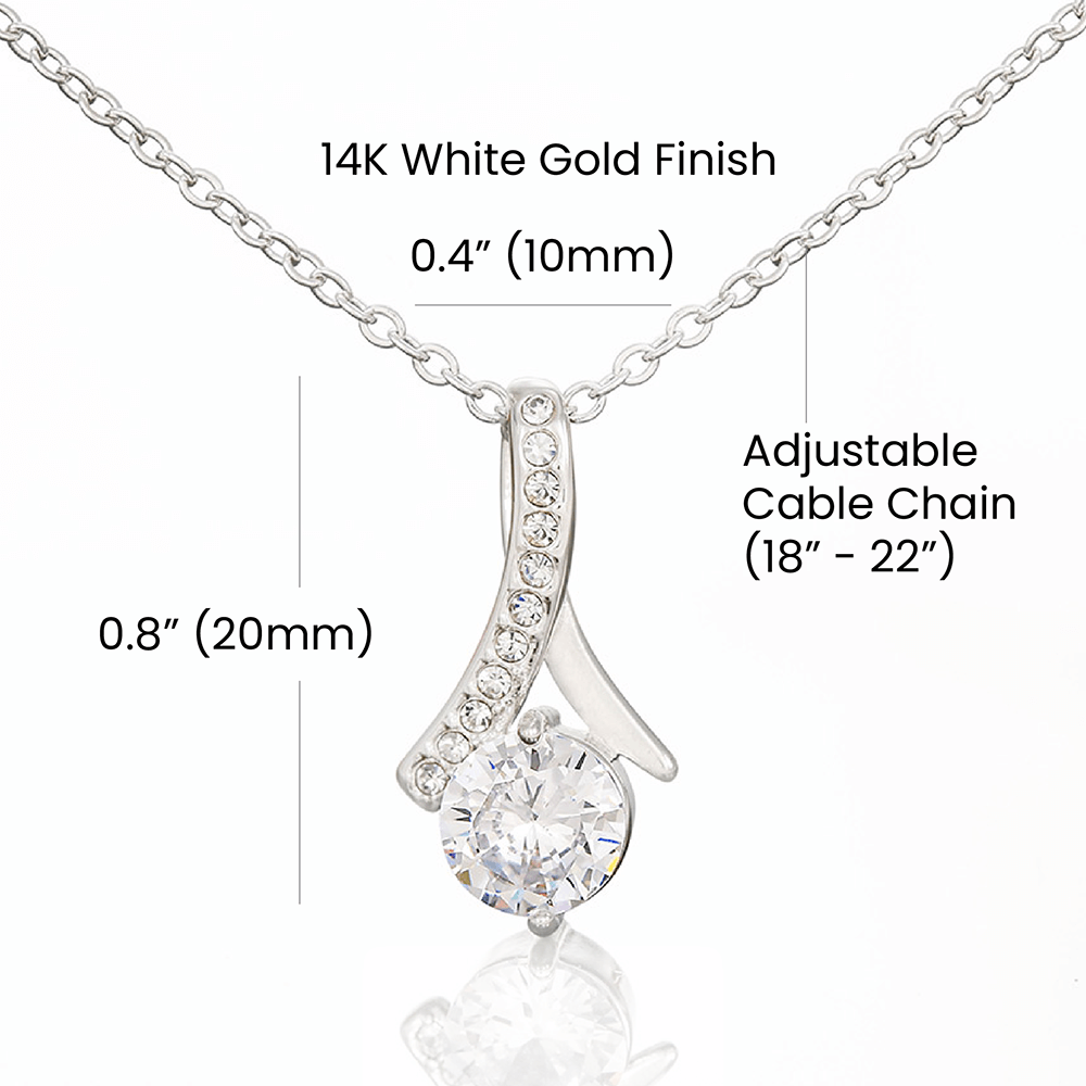 You have my heart alluring beauty necklace, apology message card gift - Heartfelt Sparks